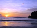 Sunset in thailand - perfect romantic view