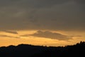 Sunset storm thunderstorm