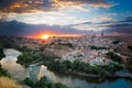 Sunset in Toledo, Castile-La Mancha, Spain