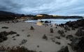 Sunset in Toro beach in Llanes