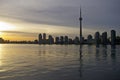 Sunset Toronto Skyline