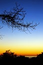 Sunset, Torrey Pines State Park, California Royalty Free Stock Photo