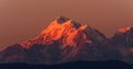 Sunset at Trishul Peak