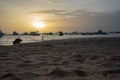 Sunset on Tropical Beach