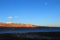 Sunset In Tso-moriri lake(Ladakh). Royalty Free Stock Photo