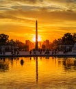 Sunset at Tuileries Gardens, Paris