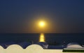 Sunset is in Tunis Royalty Free Stock Photo