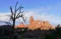 Sunset at Turret Arch. Royalty Free Stock Photo