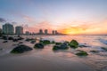 Sunset at Tweed Heads, Australia Royalty Free Stock Photo