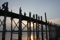 Sunset at U-Bein Bridge