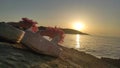 Sunset. Vela Luka. Island Kor?ula, Croatia