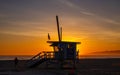 Sunset Venice beach.