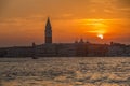 Sunset in Venice