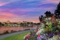 Sunset at Victoria BC Inner Harbour