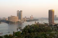 Sunset view of Cairo city