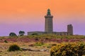 Sunset view Cap FrÃÂ©hel lighthouses