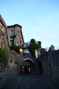 sunset view of carcassone, France