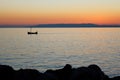 Sunset view from Kardamyli village