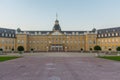 Sunset view of Karlsruhe palace in Germany Royalty Free Stock Photo