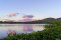 Sunset view of Loch Feochan, Argyll and Bute