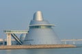 Sunset view of the Macau Science Center