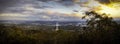 Sunset view from Mount Ainslie Lookout, Canberra