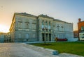 Sunset view of the National gallery of Ireland, Dublin