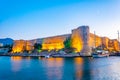 Sunset view over Kyrenia castle, Cyprus