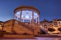 Sunset view of Plaza del Castillo, Pamplona