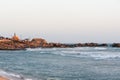 Sunset view point in Kanyakumari, Royalty Free Stock Photo