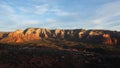 Sunset view of Red Rocks Landscape, Sedona, Arizona Royalty Free Stock Photo