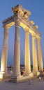 Sunset view of Ruins in Side', Antalya