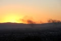 Sunset view of San Jose city, California