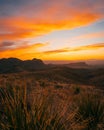 Sunset view from Sotol Vista Overlook, Big Bend National Park, Texas