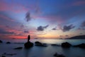 Sunset view from Sutera Harbour beach