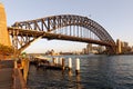 Sydney Harbour Bridge Opera House, Australia Royalty Free Stock Photo