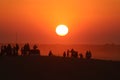 Sunset View at Thar Desert in Jaisalmer