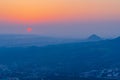 Sunset view from the top of Mashuk mountain