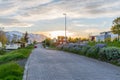 Village of Hrisey in Iceland