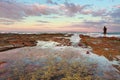Sunset at Vincentia NSW Australia Royalty Free Stock Photo