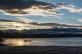 Dreamy Sunset at Wallaga Lake Royalty Free Stock Photo