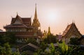 Sunset at Wat Lat Phrao