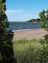 A Walk on the Boardwalk in Southampton, Ontario Royalty Free Stock Photo