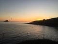 Sunset at Wembury Royalty Free Stock Photo