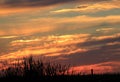 Sunset on the White mud River, Manitoba