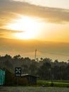 Sunset in the wild of Ecuador