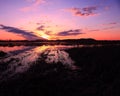 Sunset at Wildlife area