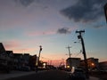 Sunset in wildwood