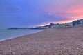 Sunset at Worthing Royalty Free Stock Photo