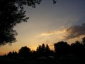 Sunset & x27; s Rays Royalty Free Stock Photo